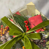 Christmas Fruit Wreath
